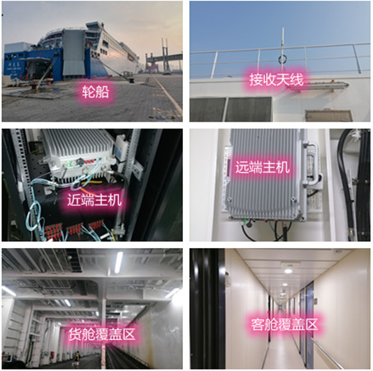  营口海上游轮轮船渔船覆盖案例